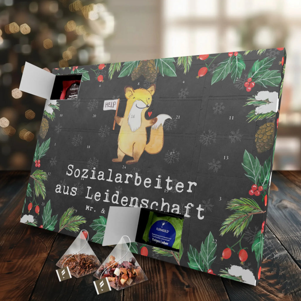 Tee Adventskalender Sozialarbeiter Leidenschaft Tee Adventskalender, Adventskalender mit Tee, Adventskalender, Geschenk, Schenken, Jubiläum, Danke, Dankeschön, Beruf, Ausbildung, Abschied, Rente, Kollege, Kollegin, Arbeitskollege, Mitarbeiter, Firma