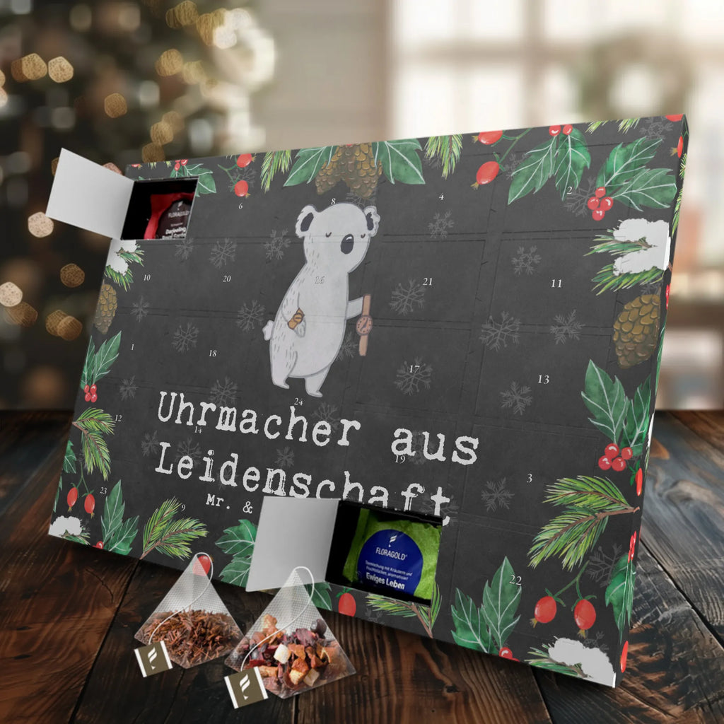 Tee Adventskalender Uhrmacher Leidenschaft Tee Adventskalender, Adventskalender mit Tee, Adventskalender, Geschenk, Schenken, Jubiläum, Danke, Dankeschön, Beruf, Ausbildung, Abschied, Rente, Kollege, Kollegin, Arbeitskollege, Mitarbeiter, Firma