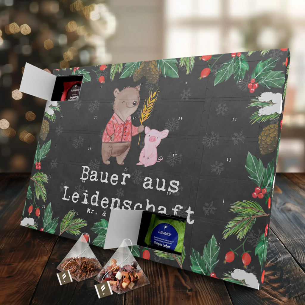 Tee Adventskalender Bauer Leidenschaft Adventskalender mit Tee, Adventskalender, Tee Adventskalender, Geschenk, Schenken, Jubiläum, Danke, Dankeschön, Beruf, Ausbildung, Abschied, Rente, Kollege, Kollegin, Arbeitskollege, Mitarbeiter, Firma, Farmer, Agronom, Landwirt; Bauer, Bauernhof, Tierwirt