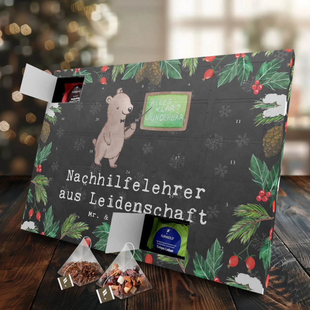 Tee Adventskalender Nachhilfelehrer Leidenschaft Adventskalender, Adventskalender mit Tee, Tee Adventskalender, Geschenk, Schenken, Jubiläum, Danke, Dankeschön, Beruf, Ausbildung, Abschied, Rente, Kollege, Kollegin, Arbeitskollege, Mitarbeiter, Firma, Nachhilfeschule, Nachhilfelehrer, Nachhilfeunterricht
