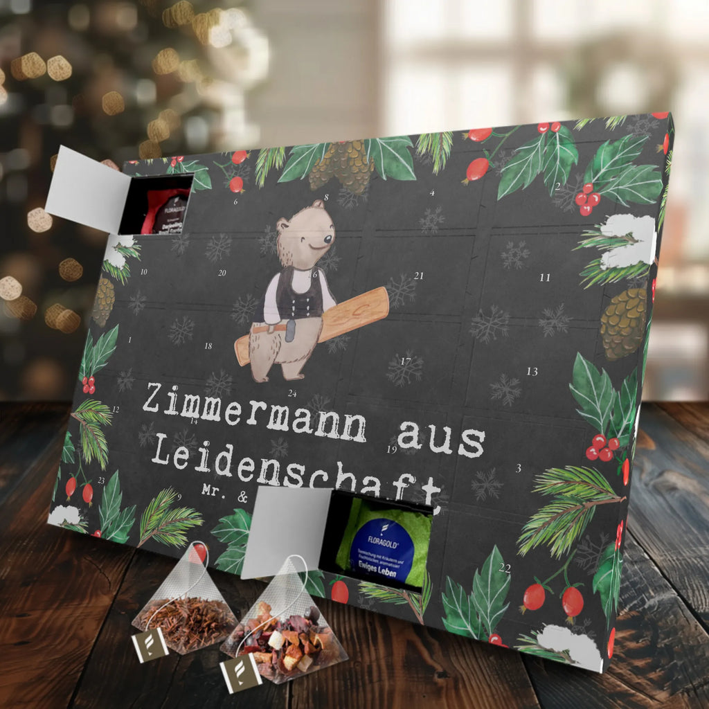 Tee Adventskalender Zimmermann Leidenschaft Tee Adventskalender, Adventskalender mit Tee, Adventskalender, Geschenk, Schenken, Jubiläum, Danke, Dankeschön, Beruf, Ausbildung, Abschied, Rente, Kollege, Kollegin, Arbeitskollege, Mitarbeiter, Firma