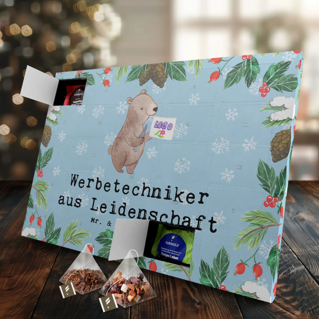 Tee Adventskalender Werbetechniker Leidenschaft Tee Adventskalender, Adventskalender mit Tee, Adventskalender, Geschenk, Schenken, Jubiläum, Danke, Dankeschön, Beruf, Ausbildung, Abschied, Rente, Kollege, Kollegin, Arbeitskollege, Mitarbeiter, Firma