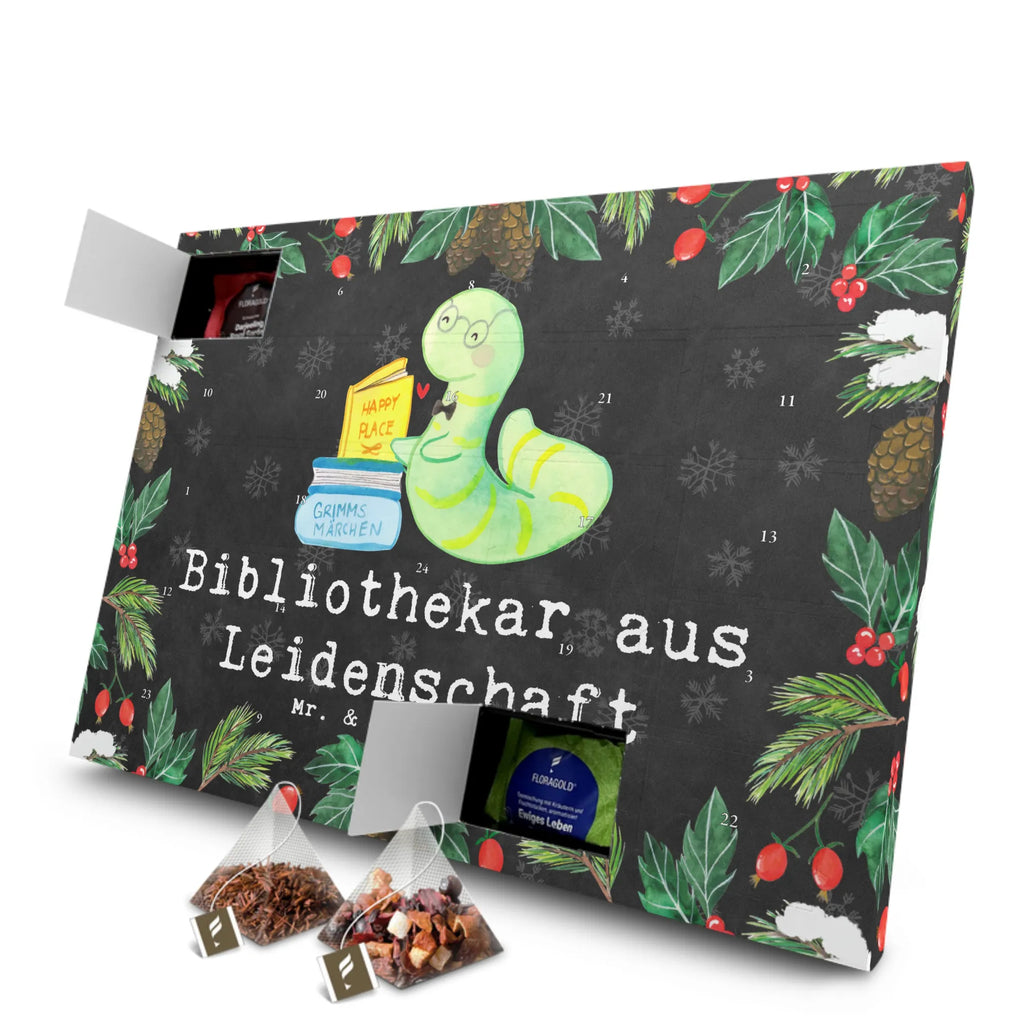 Tee Adventskalender Bibliothekar Leidenschaft Adventskalender, Adventskalender mit Tee, Tee Adventskalender, Geschenk, Schenken, Jubiläum, Danke, Dankeschön, Beruf, Ausbildung, Abschied, Rente, Kollege, Kollegin, Arbeitskollege, Mitarbeiter, Firma, Bibliothekar, Bücherwurm, Buchhandlung, Leseratte, Bücherliebe, Bibliothek