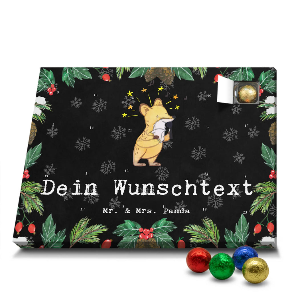 Adventskalender mit Namen Sänger Leidenschaft Adventskalender mit Namen, Personalisierter Adventskalender, Danke, Dankeschön, Firma, Mitarbeiter, Arbeitskollege, Kollegin, Kollege, Rente, Abschied, Ausbildung, Beruf, Geschenk, Schenken, Jubiläum