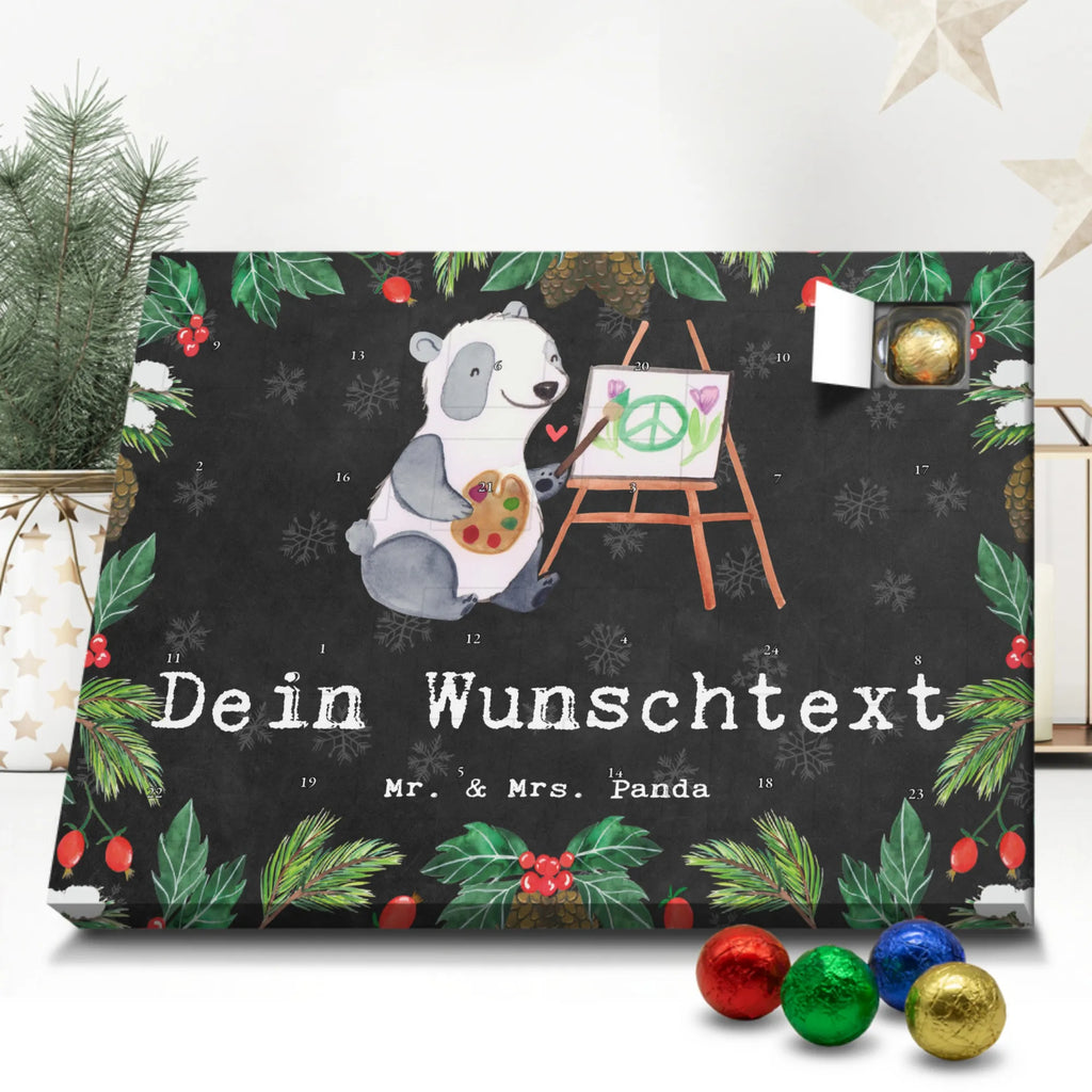 Adventskalender mit Namen Künstler Leidenschaft Personalisierter Adventskalender, Adventskalender mit Namen, Arbeitskollege, Kollegin, Kollege, Rente, Danke, Abschied, Dankeschön, Ausbildung, Beruf, Jubiläum, Schenken, Geschenk, Firma, Mitarbeiter, Künstler, Maler, Kunstschule, Kunstmaler, Galerie Eröffnung