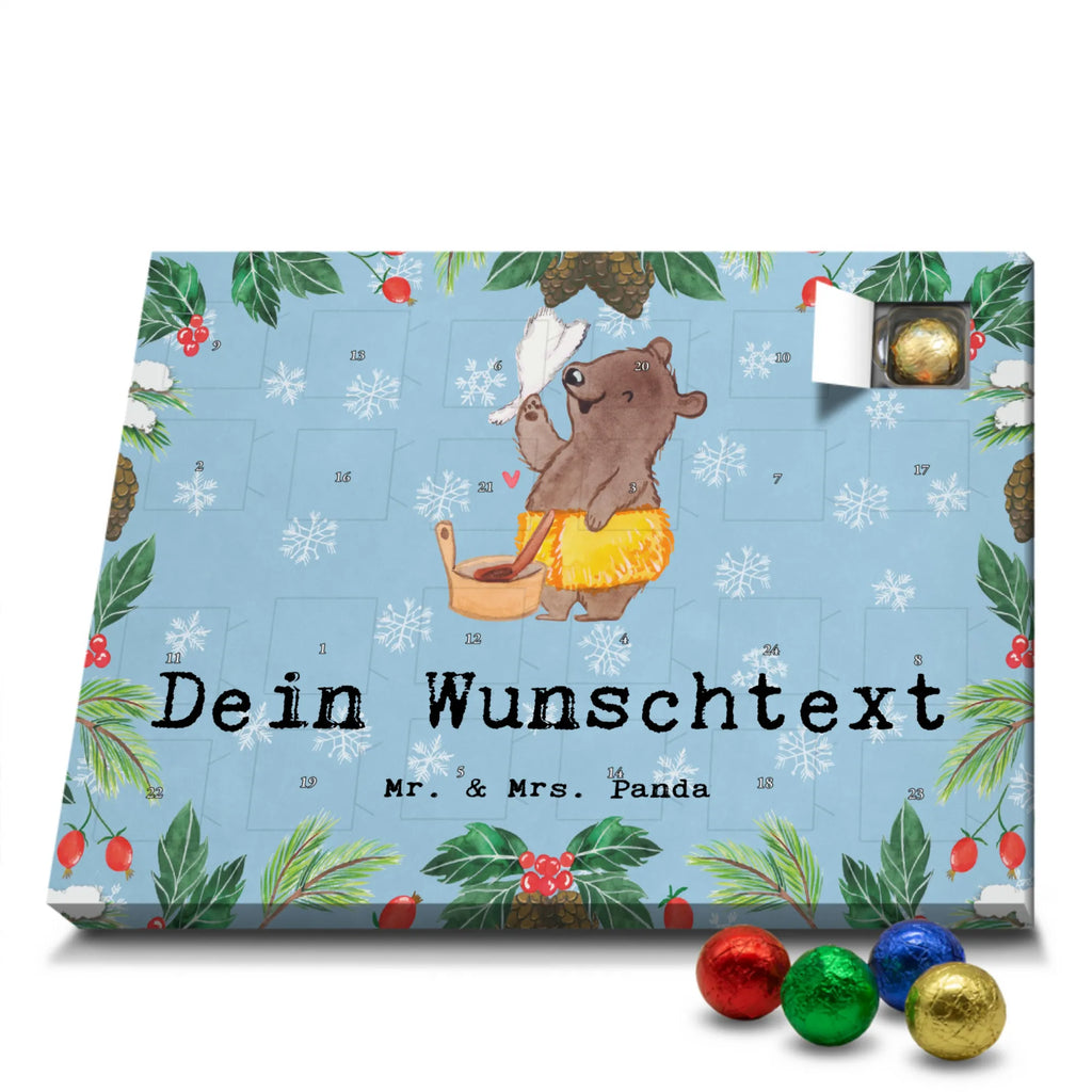 Adventskalender mit Namen Saunameister Leidenschaft Personalisierter Adventskalender, Adventskalender mit Namen, Schenken, Arbeitskollege, Dankeschön, Danke, Kollegin, Kollege, Jubiläum, Rente, Firma, Geschenk, Abschied, Ausbildung, Beruf, Mitarbeiter