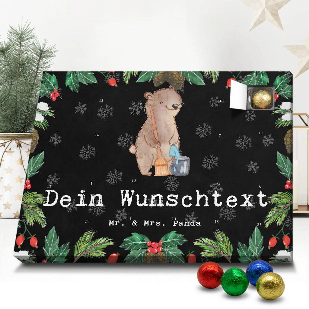 Adventskalender mit Namen Reinigungskraft Leidenschaft Personalisierter Adventskalender, Adventskalender mit Namen, Danke, Schenken, Dankeschön, Firma, Mitarbeiter, Arbeitskollege, Kollegin, Kollege, Rente, Geschenk, Beruf, Abschied, Ausbildung, Jubiläum