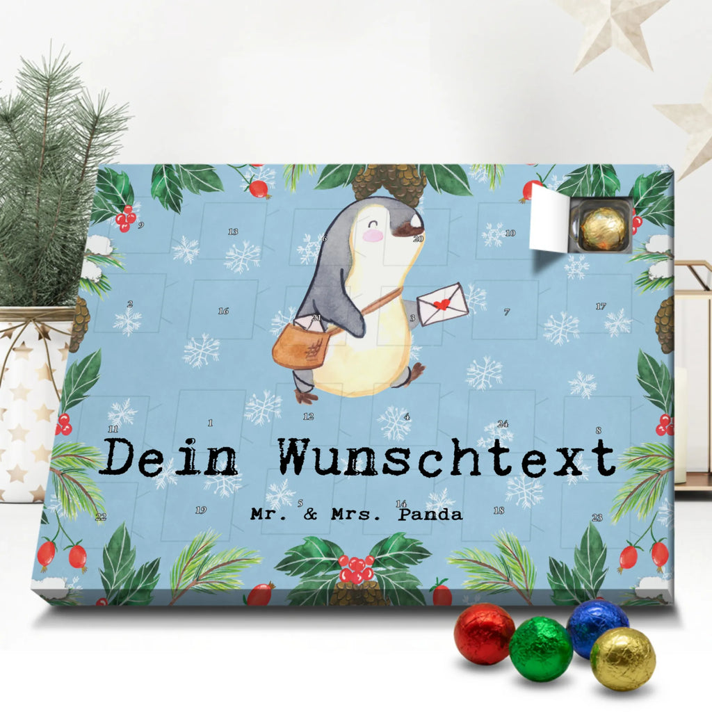 Personalisierter Schoko Adventskalender Postbote Leidenschaft Personalisierter Adventskalender, Adventskalender mit Namen, Danke, Dankeschön, Firma, Mitarbeiter, Arbeitskollege, Kollegin, Beruf, Kollege, Ausbildung, Rente, Abschied, Schenken, Geschenk, Jubiläum, Postbote, Briefträger, Briefzusteller, Postler