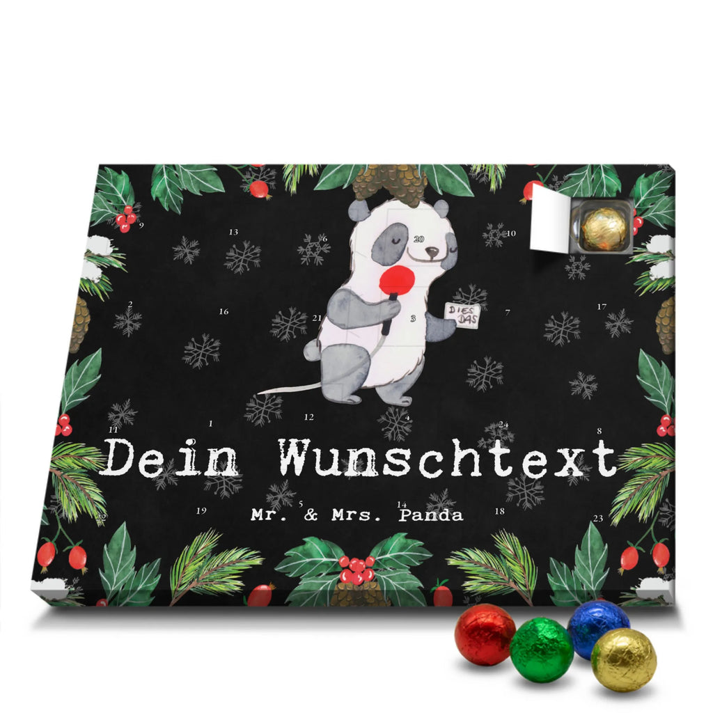 Personalisierter Schoko Adventskalender Reporter Leidenschaft Adventskalender mit Namen, Personalisierter Adventskalender, Danke, Dankeschön, Beruf, Ausbildung, Jubiläum, Abschied, Geschenk, Rente, Schenken, Kollege, Kollegin, Arbeitskollege, Mitarbeiter, Firma