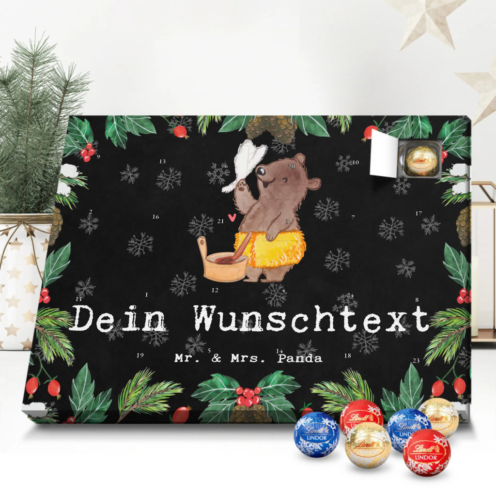 Adventskalender mit Namen Saunameister Leidenschaft Personalisierter Adventskalender, Adventskalender mit Namen, Schenken, Arbeitskollege, Dankeschön, Danke, Kollegin, Kollege, Jubiläum, Rente, Firma, Geschenk, Abschied, Ausbildung, Beruf, Mitarbeiter