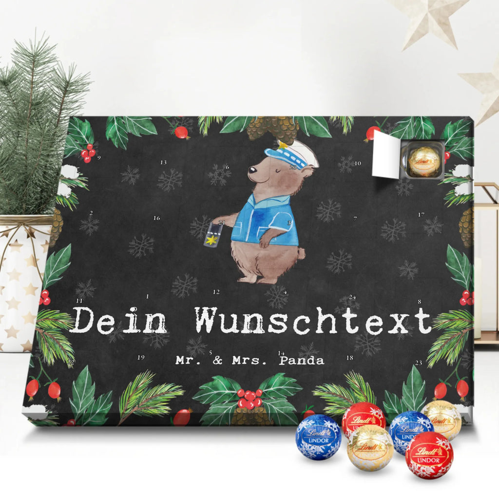 Personalisierter Schoko Adventskalender Polizeivollzugsbeamter Leidenschaft Personalisierter Adventskalender, Adventskalender mit Namen, Danke, Dankeschön, Firma, Mitarbeiter, Arbeitskollege, Kollegin, Kollege, Rente, Abschied, Ausbildung, Beruf, Geschenk, Schenken, Jubiläum, Polizeivollzugsbeamter, Polizist, Polizei