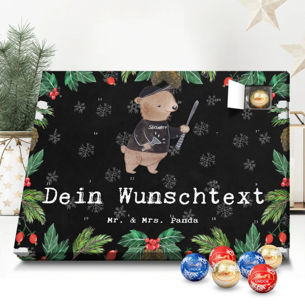 Adventskalender mit Namen Security Mitarbeiter Leidenschaft Personalisierter Adventskalender, Adventskalender mit Namen, Danke, Dankeschön, Beruf, Ausbildung, Jubiläum, Abschied, Geschenk, Rente, Schenken, Kollege, Kollegin, Arbeitskollege, Mitarbeiter, Firma