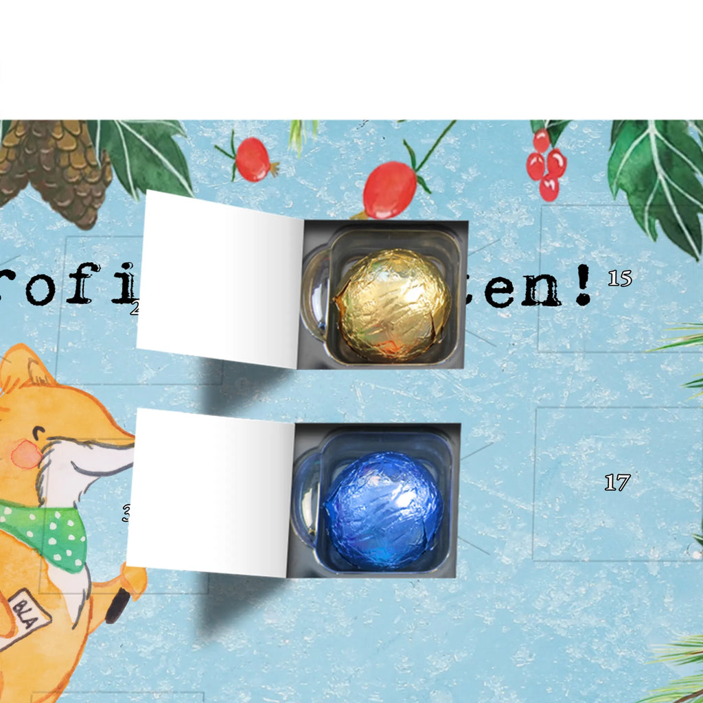 Chocolate advent calendar Sports journalist Passion sayings, best, farewell gift, gift idea, passing exam, anniversary, retirement, promotion, job start, profession, gift