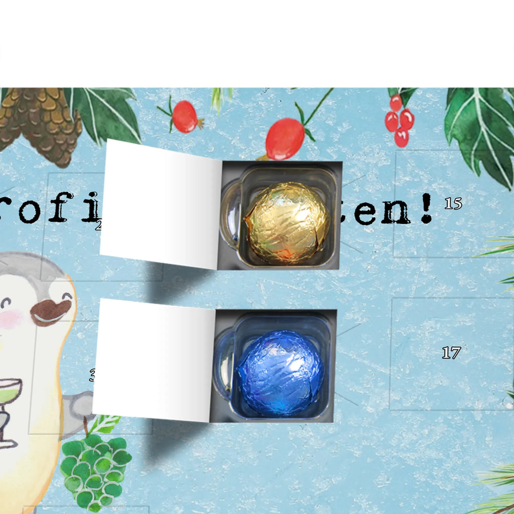 Chocolate advent calendar Sommelier Passion sayings, best, farewell gift, gift idea, passing exam, anniversary, retirement, promotion, job start, profession, gift