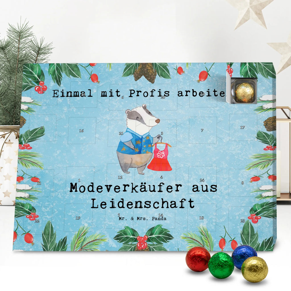 Chocolate advent calendar Fashion Seller Passion gift, gift idea, sayings, best, farewell gift, passing exam, anniversary, retirement, promotion, job start, profession