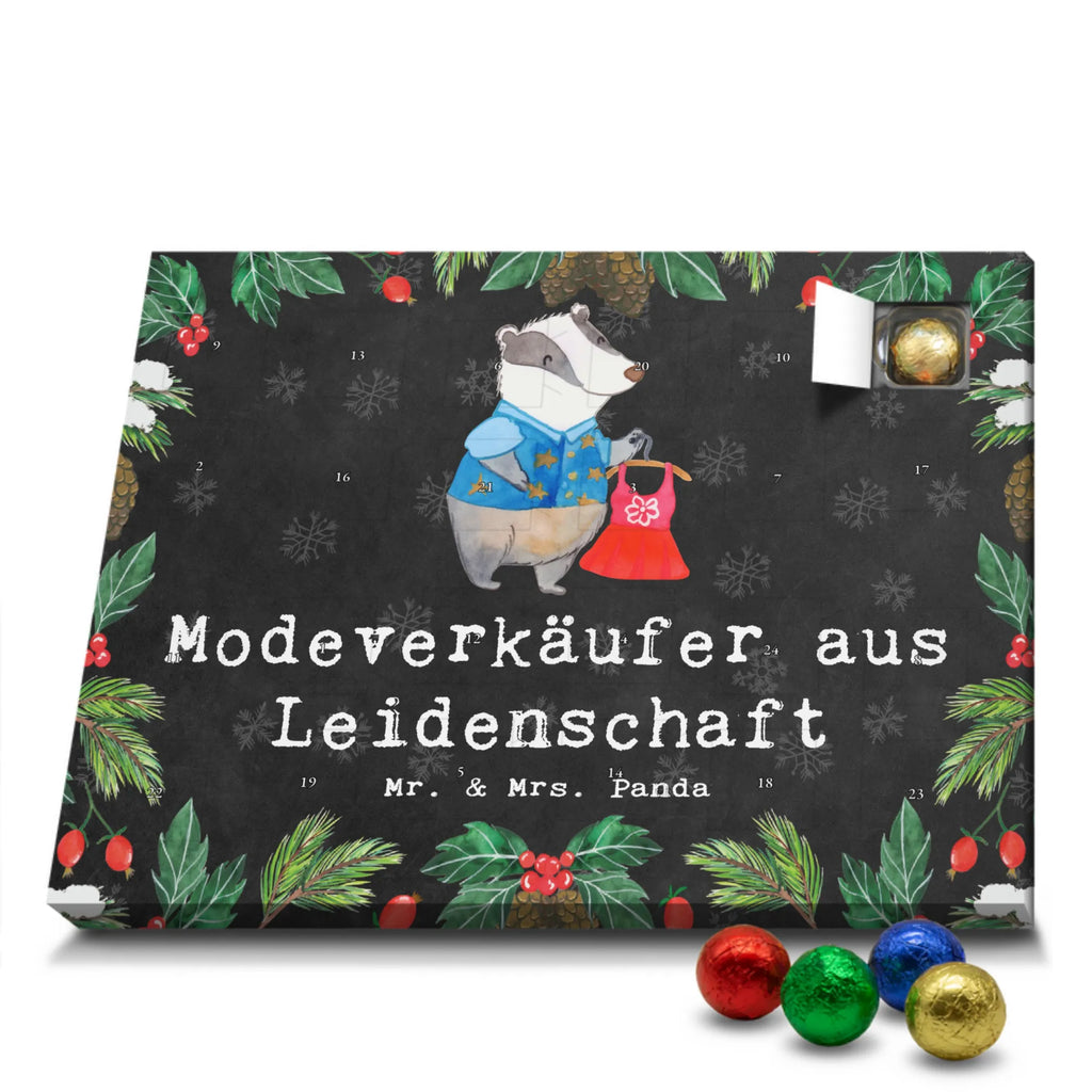 Chocolate advent calendar Fashion Seller Passion gift, gift idea, sayings, best, farewell gift, passing exam, anniversary, retirement, promotion, job start, profession