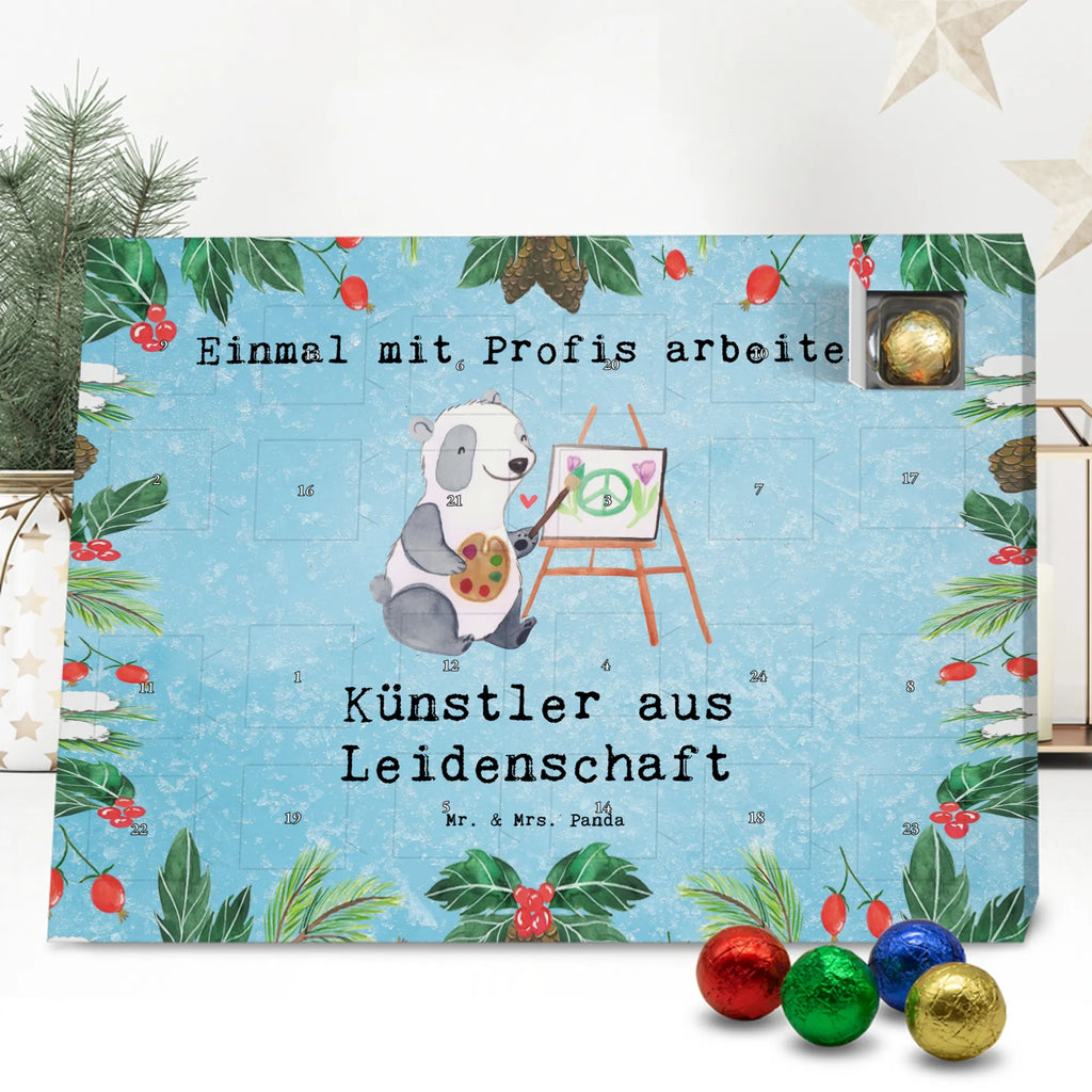 Chocolate advent calendar Artist passion gift, sayings, gift idea, best, farewell gift, passing exam, anniversary, retirement, promotion, job start, profession