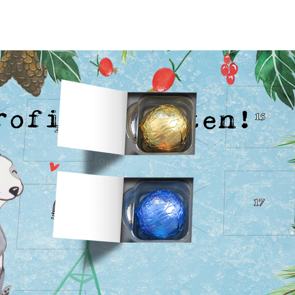 Chocolate advent calendar Influencer passion gift, gift idea, sayings, best, farewell gift, passing exam, anniversary, retirement, promotion, job start, profession