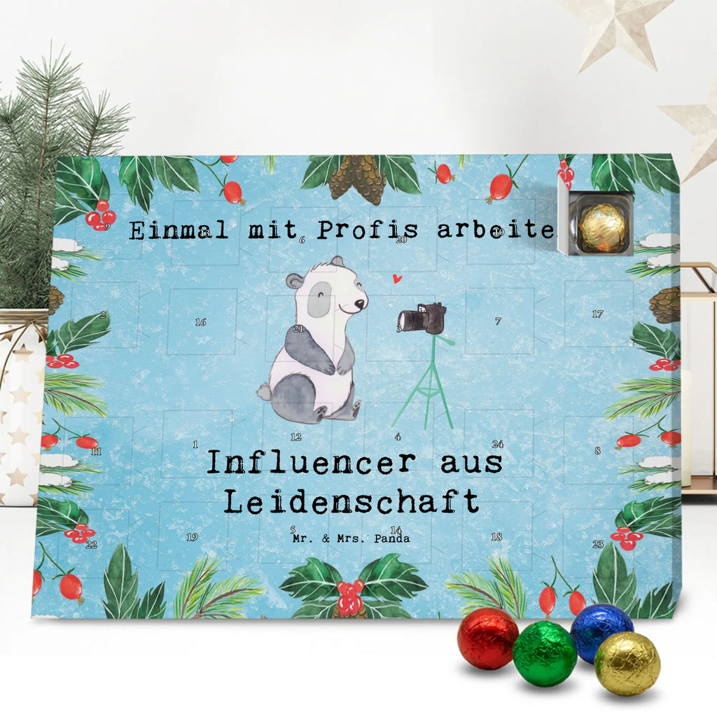 Chocolate advent calendar Influencer passion gift, gift idea, sayings, best, farewell gift, passing exam, anniversary, retirement, promotion, job start, profession