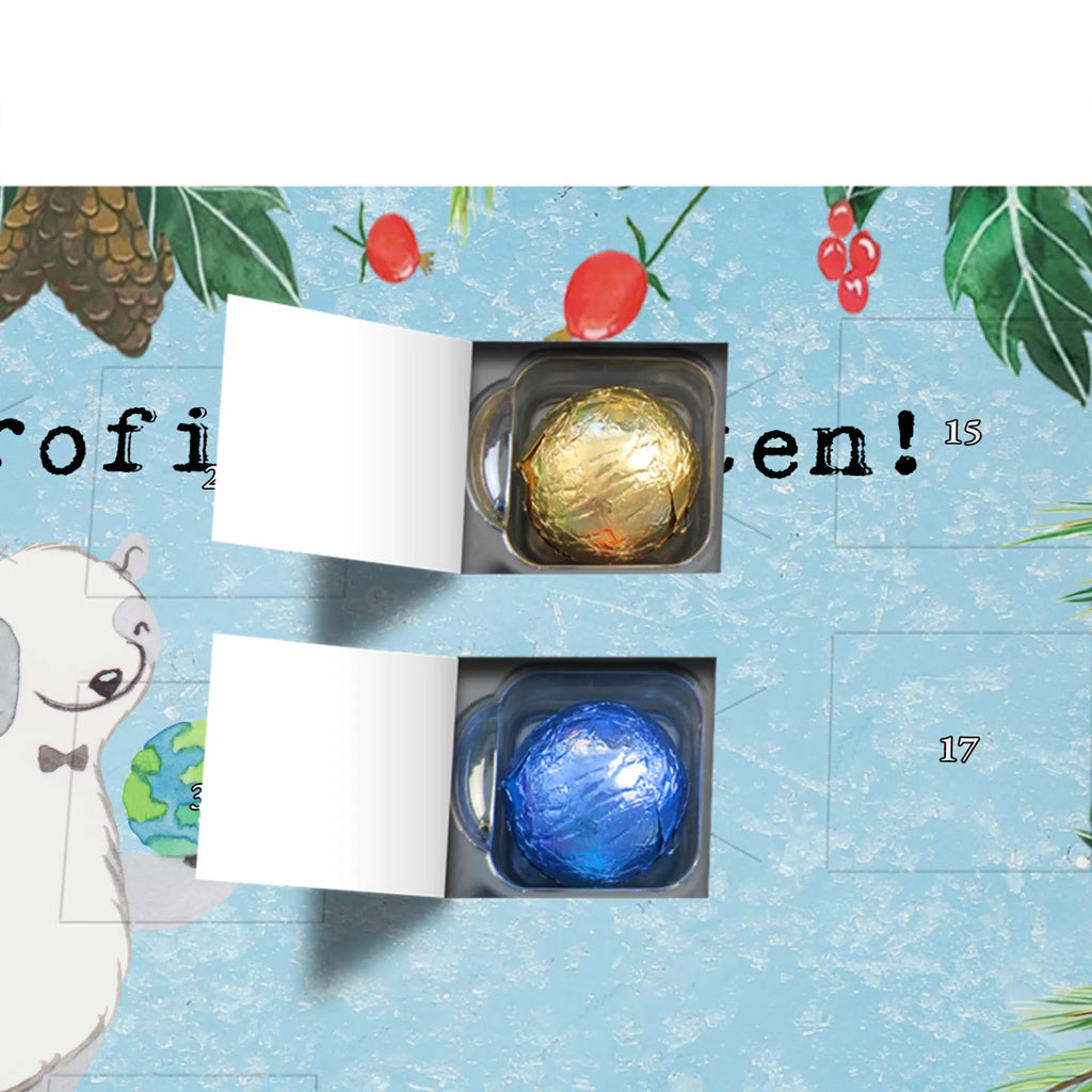 Chocolate advent calendar meteorologist Passion gift, gift idea, sayings, best, farewell gift, passing exam, anniversary, retirement, promotion, job start, profession