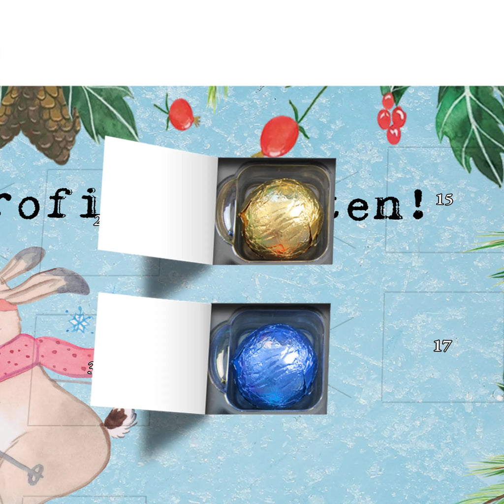 Chocolate advent calendar ski instructor Passion gift, gift idea, sayings, best, farewell gift, passing exam, anniversary, retirement, promotion, job start, profession