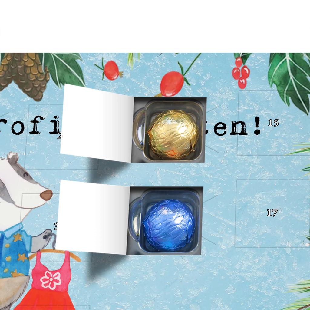 Chocolate advent calendar Fashion designer passion gift, gift idea, sayings, best, farewell gift, passing exam, anniversary, retirement, promotion, job start, profession