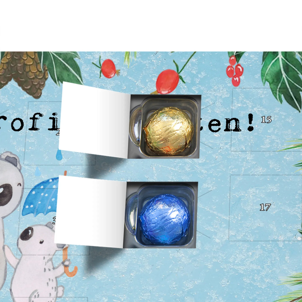 Chocolate advent calendar childminder Passion gift, gift idea, sayings, best, farewell gift, passing exam, anniversary, retirement, promotion, job start, profession