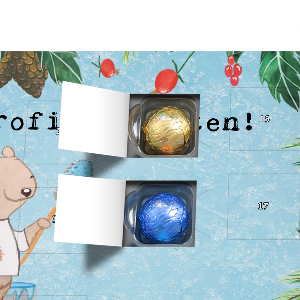 Chocolate advent calendar Painter Passion gift, gift idea, sayings, best, farewell gift, passing exam, anniversary, retirement, promotion, job start, profession