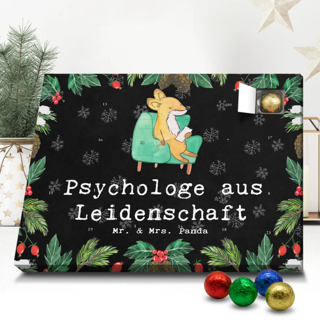 Chocolate advent calendar Psychologist passion gift, sayings, gift idea, best, farewell gift, passing exam, anniversary, retirement, promotion, job start, profession