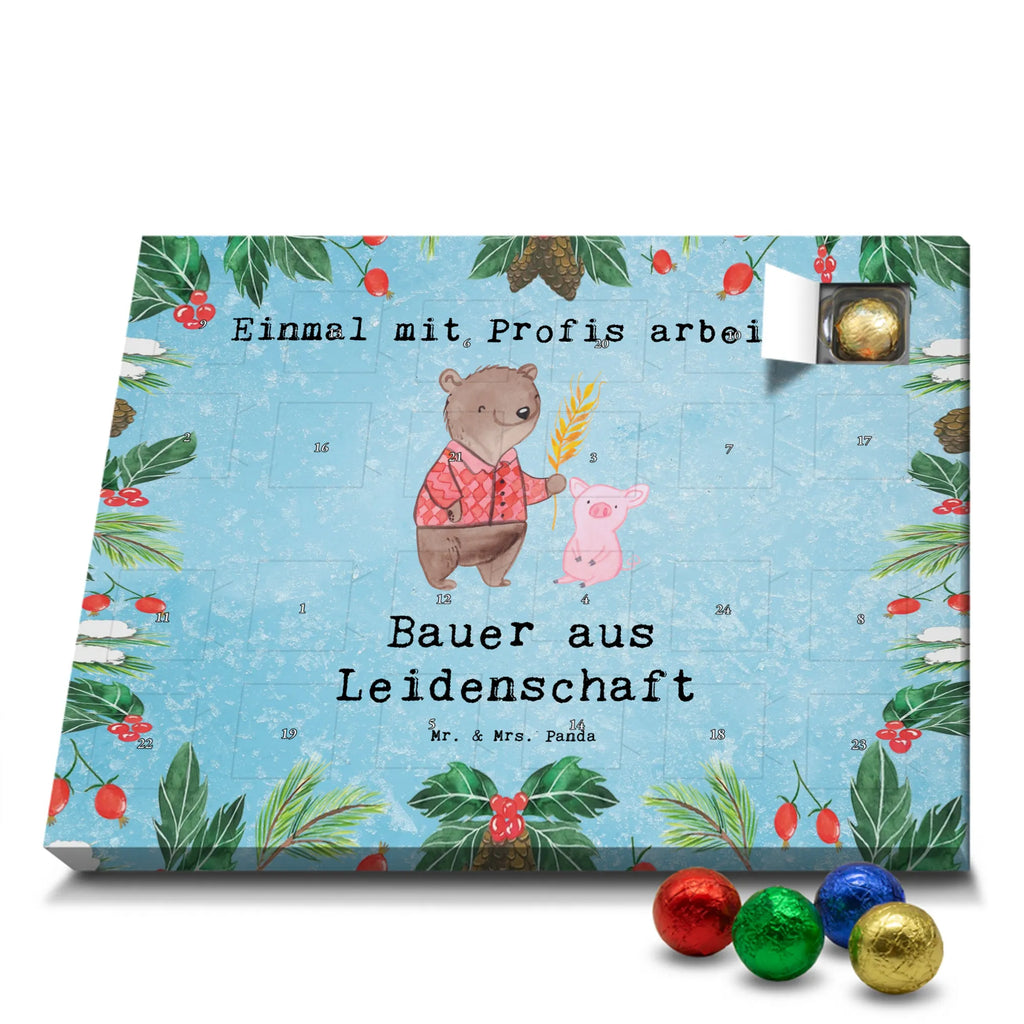 Chocolate advent calendar Farmer passion sayings, best, farewell gift, gift idea, passing exam, anniversary, retirement, promotion, job start, profession, gift