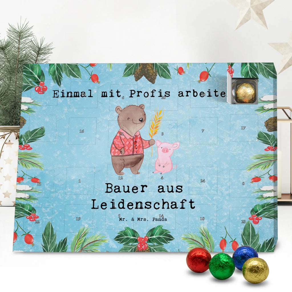 Chocolate advent calendar Farmer passion sayings, best, farewell gift, gift idea, passing exam, anniversary, retirement, promotion, job start, profession, gift