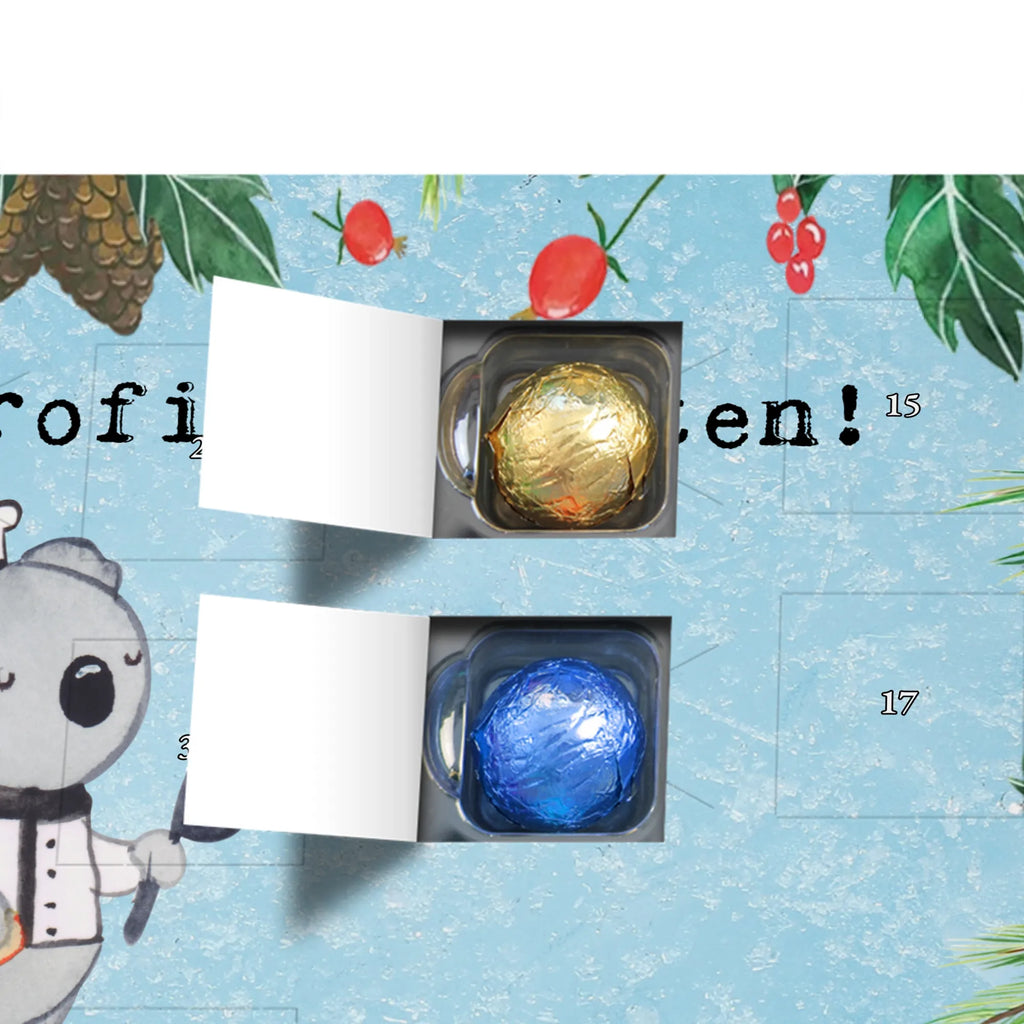 Chocolate advent calendar Assistant Cook Passion sayings, best, farewell gift, gift idea, passing exam, anniversary, retirement, promotion, job start, profession, gift