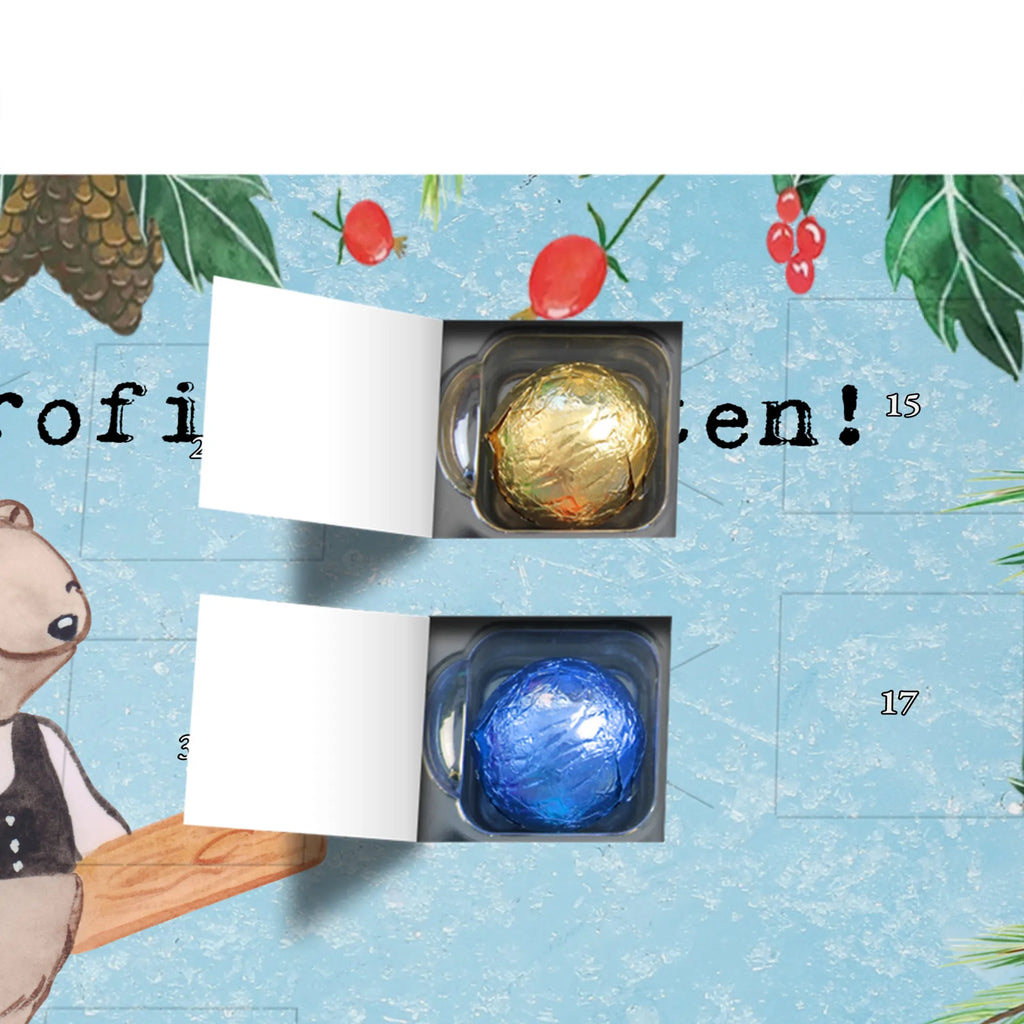 Chocolate advent calendar Carpenter Passion gift, sayings, gift idea, best, farewell gift, passing exam, anniversary, retirement, promotion, job start, profession