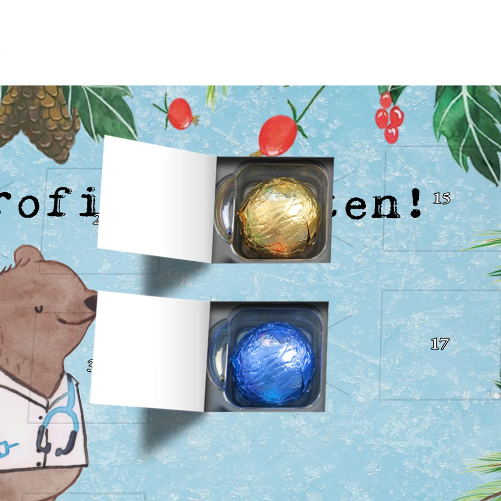 Chocolate advent calendar Doctor Passion gift, sayings, gift idea, best, farewell gift, passing exam, anniversary, retirement, promotion, job start, profession