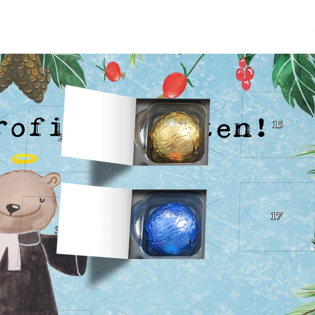 Chocolate advent calendar Pastor Passion gift, sayings, gift idea, best, farewell gift, passing exam, anniversary, retirement, promotion, job start, profession