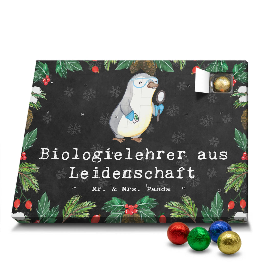 Chocolate advent calendar Biology teacher Passion gift, gift idea, sayings, best, farewell gift, passing exam, anniversary, retirement, promotion, job start, profession