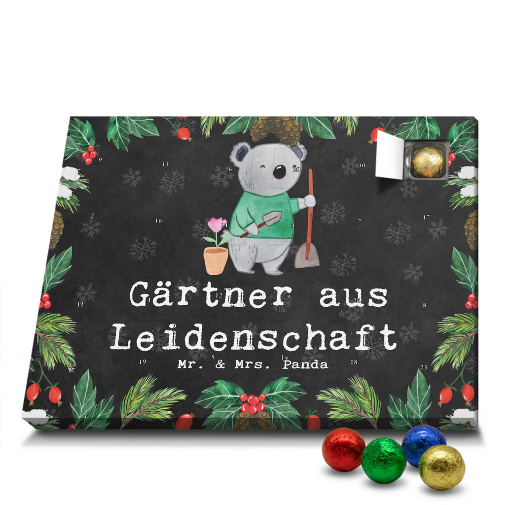 Chocolate advent calendar Gardener Passion gift, gift idea, sayings, best, farewell gift, passing exam, anniversary, retirement, promotion, job start, profession