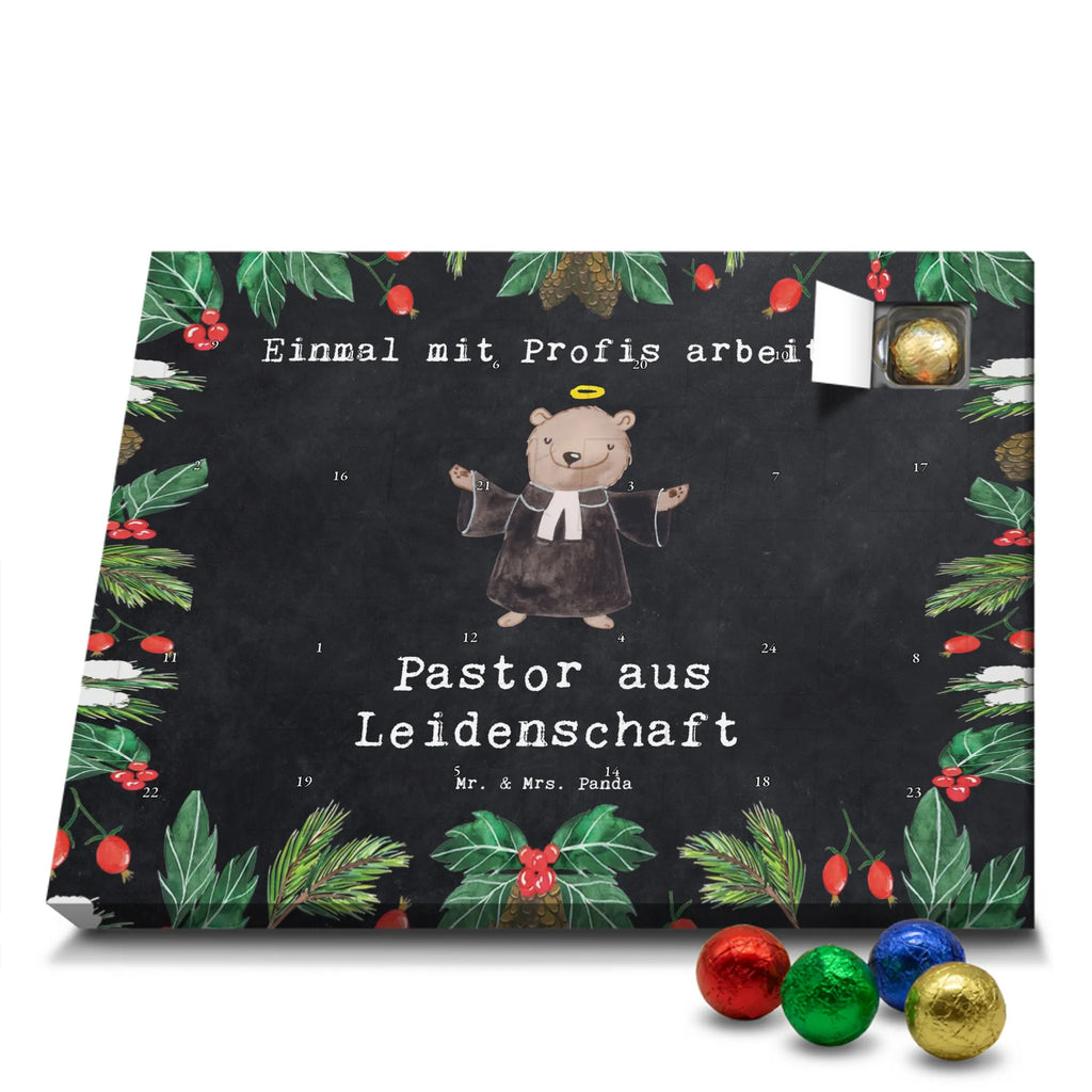Chocolate advent calendar Pastor Passion gift, sayings, gift idea, best, farewell gift, passing exam, anniversary, retirement, promotion, job start, profession