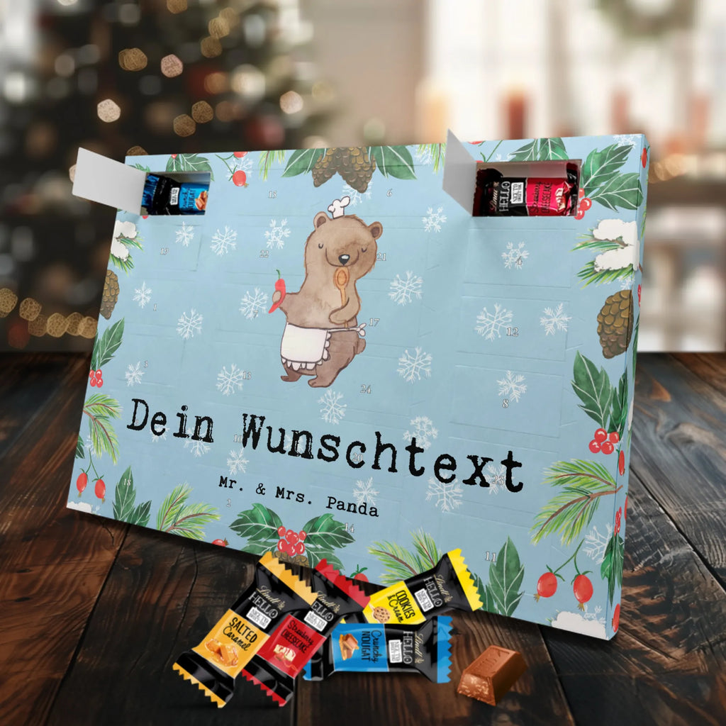 Personalisierter Schoko Adventskalender Koch Leidenschaft Personalisierter Adventskalender, Adventskalender mit Namen, Danke, Dankeschön, Firma, Mitarbeiter, Arbeitskollege, Kollegin, Kollege, Rente, Abschied, Ausbildung, Beruf, Geschenk, Schenken, Jubiläum, Fernsehkoch, Schiffskoch, Restaurant, Küchenchef, Koch, Chefkoch, Küchenmeister, Sternekoch