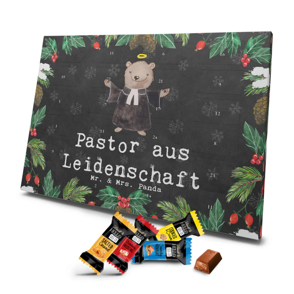Chocolate advent calendar Pastor Passion gift, sayings, gift idea, best, farewell gift, passing exam, anniversary, retirement, promotion, job start, profession