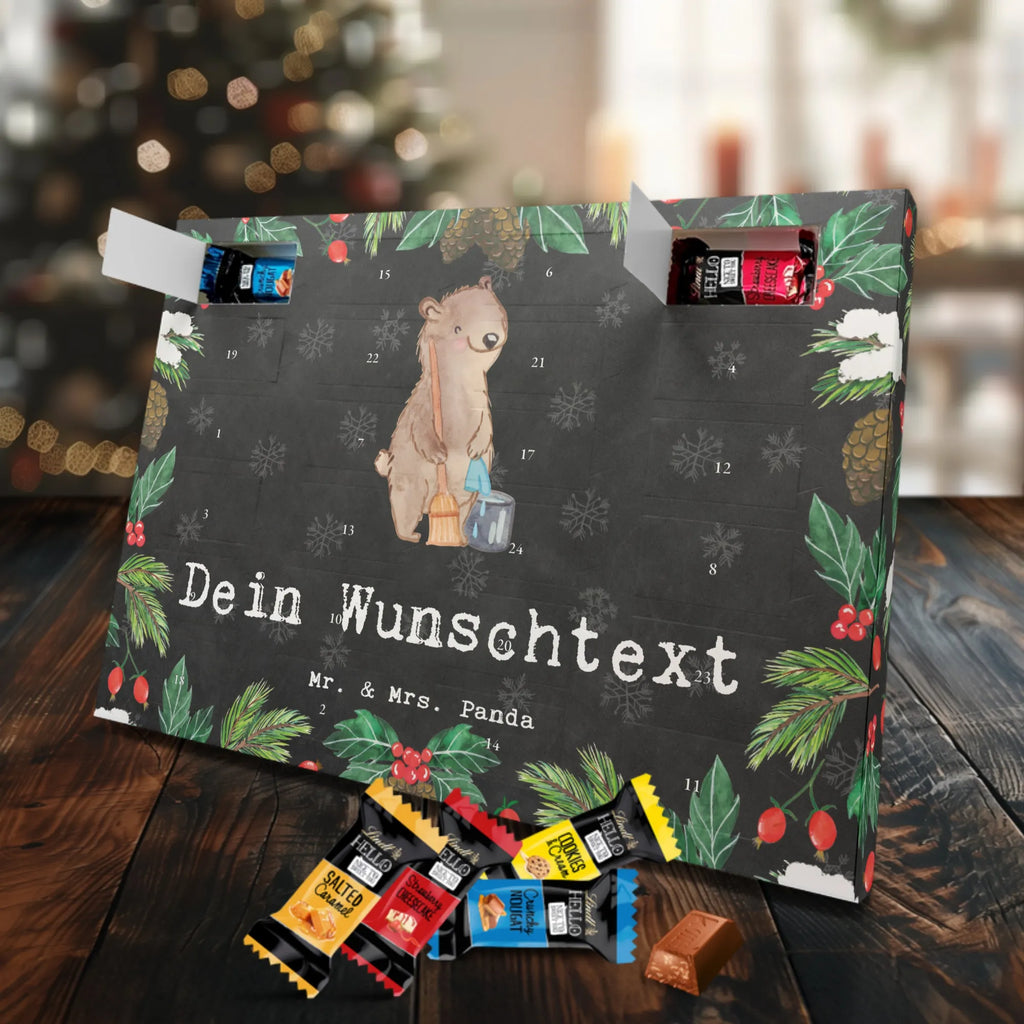 Adventskalender mit Namen Reinigungskraft Leidenschaft Personalisierter Adventskalender, Adventskalender mit Namen, Danke, Schenken, Dankeschön, Firma, Mitarbeiter, Arbeitskollege, Kollegin, Kollege, Rente, Geschenk, Beruf, Abschied, Ausbildung, Jubiläum