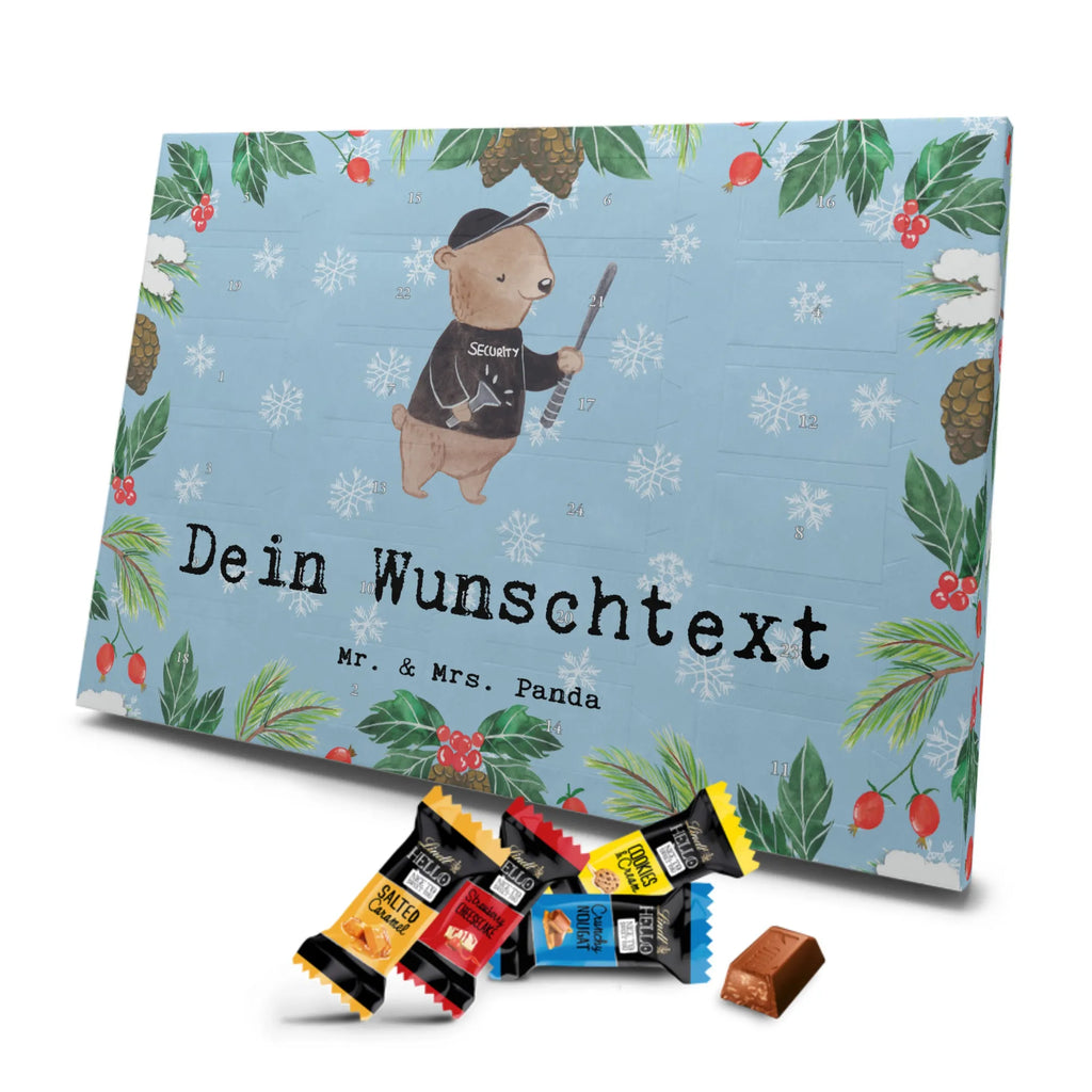 Adventskalender mit Namen Security Mitarbeiter Leidenschaft Personalisierter Adventskalender, Adventskalender mit Namen, Danke, Dankeschön, Beruf, Ausbildung, Jubiläum, Abschied, Geschenk, Rente, Schenken, Kollege, Kollegin, Arbeitskollege, Mitarbeiter, Firma