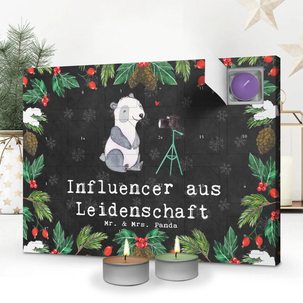 Scented candle advent calendar Influencer passion gift, gift idea, best, farewell gift, passing exam, anniversary, retirement, promotion, job start, sayings, funny, profession