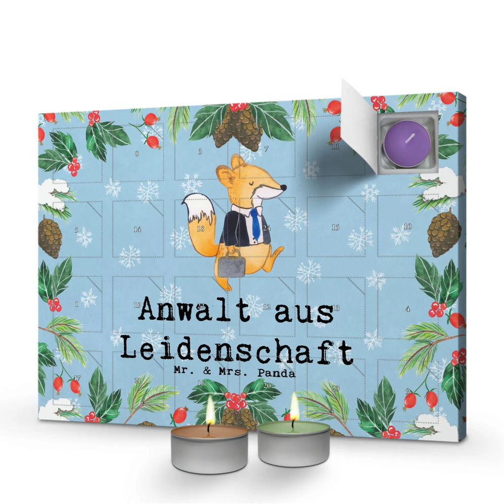 Scented candle advent calendar lawyer Passion gift, gift idea, best, farewell gift, passing exam, anniversary, retirement, promotion, job start, sayings, funny, profession