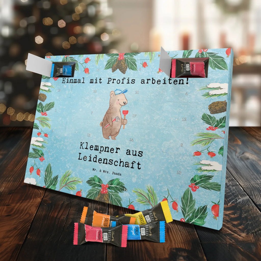 Chocolate advent calendar Plumber Passion gift, sayings, gift idea, best, farewell gift, passing exam, anniversary, retirement, promotion, job start, profession