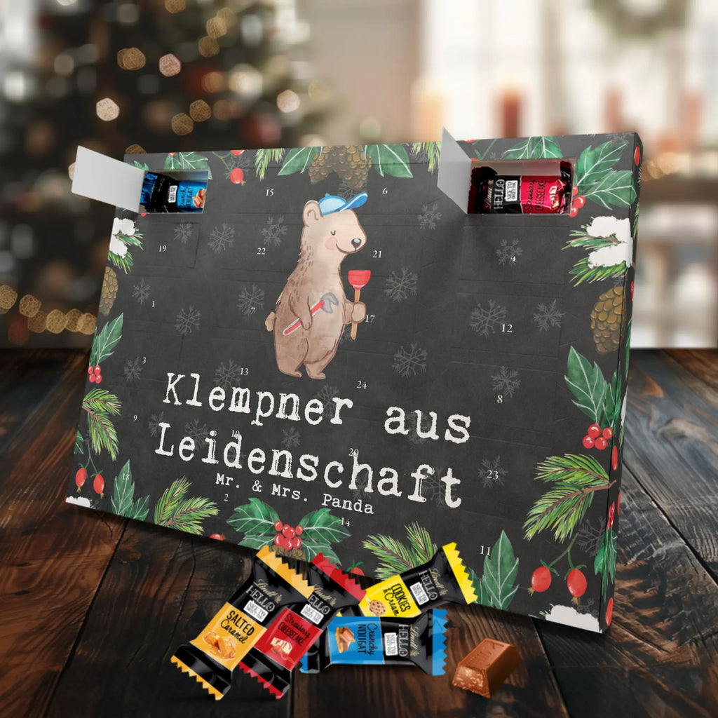 Chocolate advent calendar Plumber Passion gift, sayings, gift idea, best, farewell gift, passing exam, anniversary, retirement, promotion, job start, profession