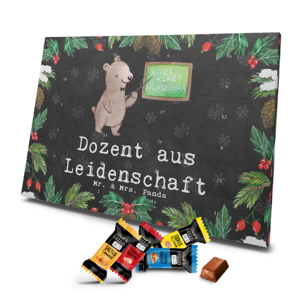 Chocolate advent calendar Lecturer Passion gift, gift idea, sayings, best, farewell gift, passing exam, anniversary, retirement, promotion, job start, profession