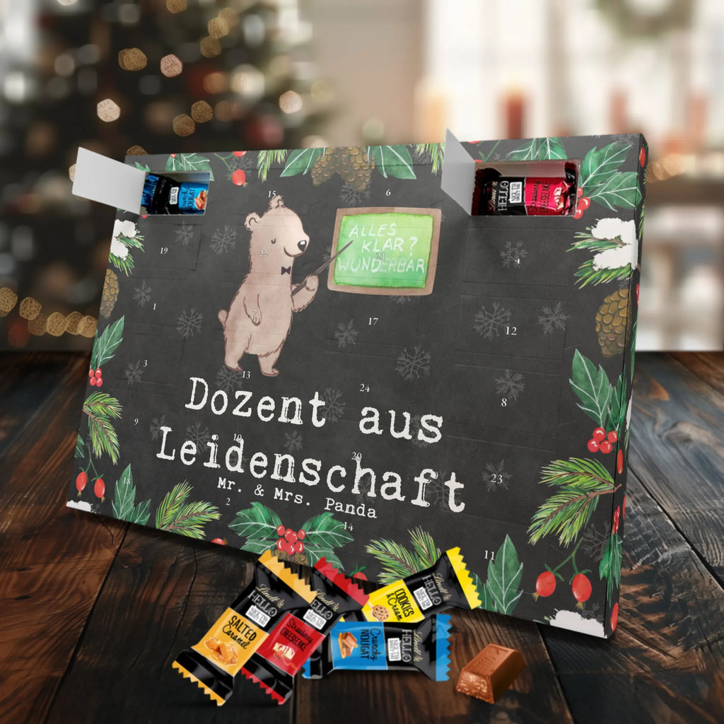 Chocolate advent calendar Lecturer Passion gift, gift idea, sayings, best, farewell gift, passing exam, anniversary, retirement, promotion, job start, profession