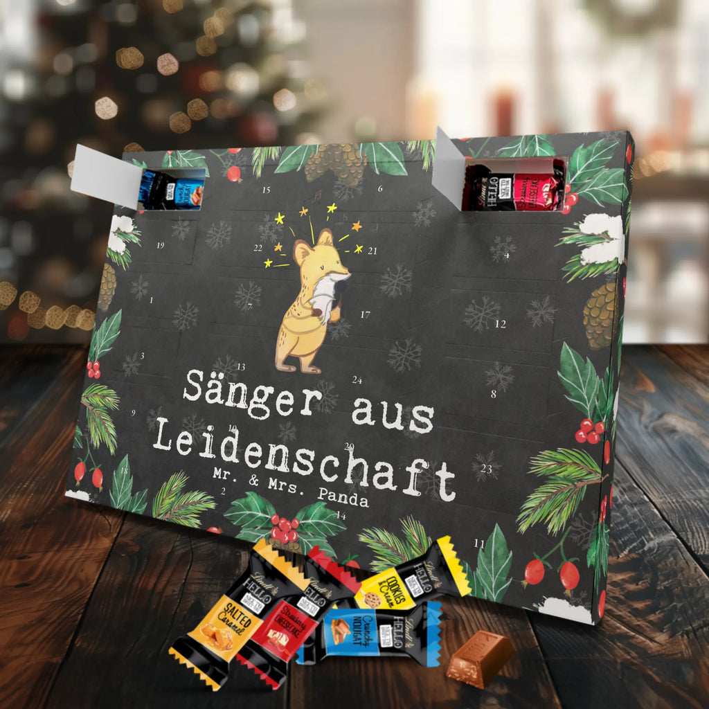 Chocolate advent calendar Singer Passion gift, gift idea, sayings, best, farewell gift, passing exam, anniversary, retirement, promotion, job start, profession