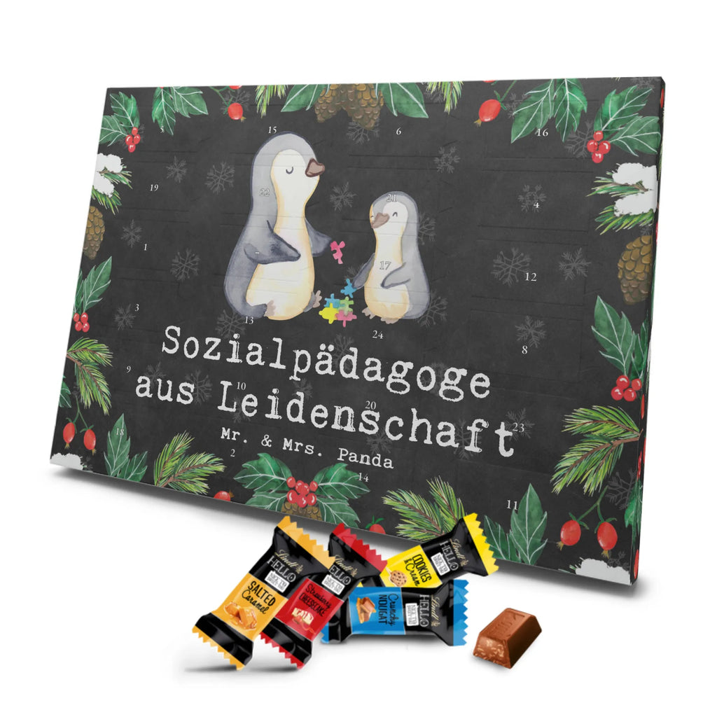 Chocolate advent calendar Social pedagogue Passion gift, sayings, gift idea, best, farewell gift, passing exam, anniversary, retirement, promotion, job start, profession